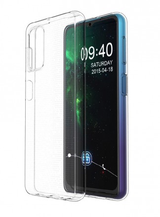 Ультратонкий ТПУ чехол Crystal для Samsung Galaxy A72 (прозрачный)