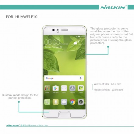 Защитная пленка на экран Huawei P10 Nillkin Crystal