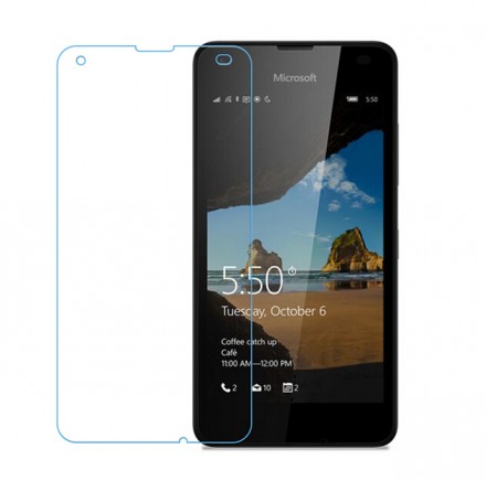 Защитная пленка на экран для Microsoft Lumia 550 (прозрачная)