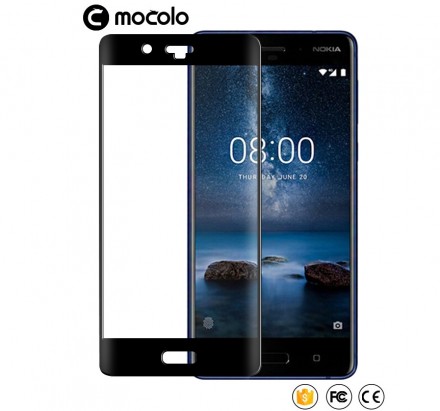 Защитное стекло MOCOLO Premium Glass с рамкой для Nokia 8