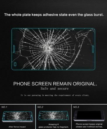 Защитное стекло Nillkin Anti-Explosion (H) для Sony Xperia Z3 Compact D5803