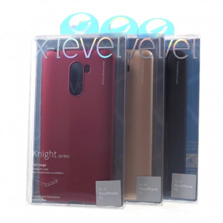 Пластиковая накладка X-Level Knight Series для Pocophone F1