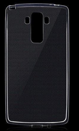 Ультратонкая ТПУ накладка Crystal для LG G4 Stylus (прозрачная) 