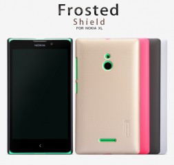Пластиковая накладка Nillkin Super Frosted для Nokia XL (+ пленка на экран)