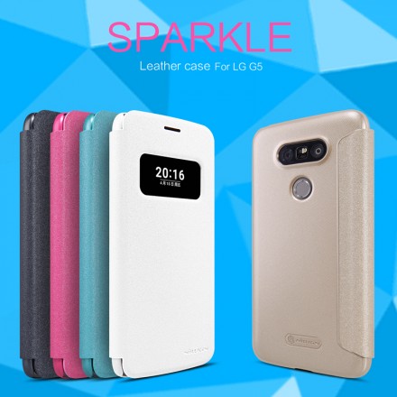 Чехол (книжка) Nillkin Sparkle для LG G5 H850 / H860