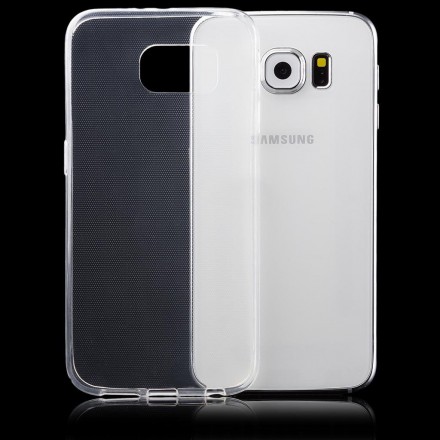 Ультратонкая ТПУ накладка Crystal для Samsung G928F Galaxy S6 Edge Plus (прозрачная)