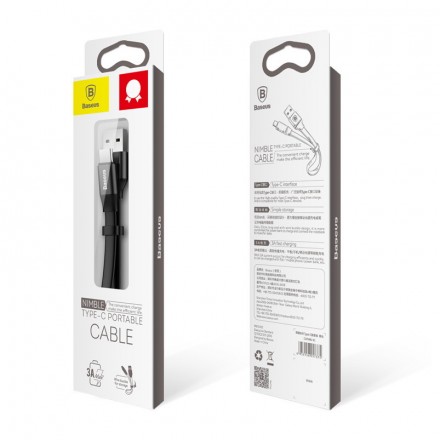 USB - Type-C кабель Baseus Nimble (0.23 M, 2.0A)