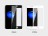 Защитное стекло HOCO 3D+ c рамкой Full-Screen для iPhone SE (2020)