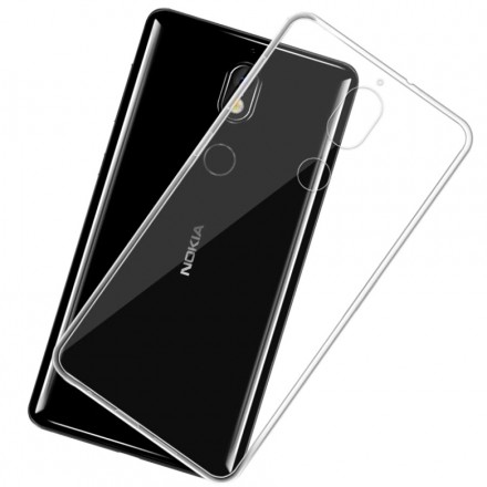 Ультратонкая ТПУ накладка Crystal для Nokia 7 (прозрачная)