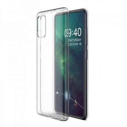 Ультратонкий ТПУ чехол Crystal для Samsung Galaxy S20 Plus (прозрачный)