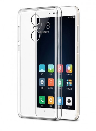 Прозрачный чехол Crystal Strong 0.5 mm для Xiaomi Redmi Note 4X