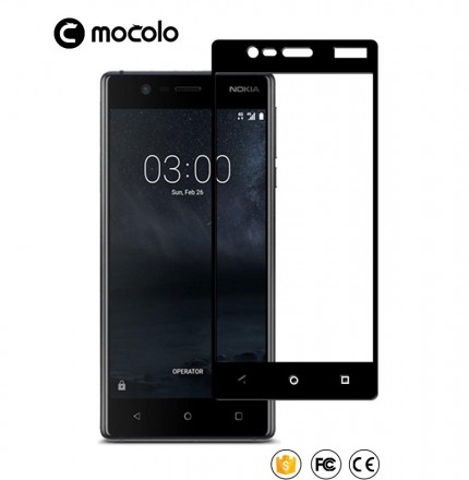 Защитное стекло MOCOLO Premium Glass с рамкой для Nokia 3