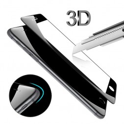 Защитное стекло c рамкой 3D+ Full-Screen для iPhone SE (2020)