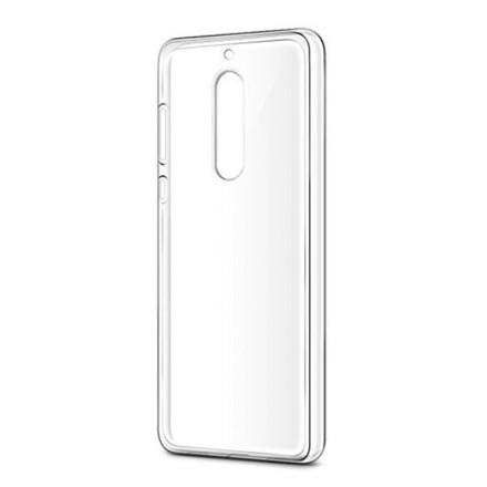 Ультратонкая ТПУ накладка Crystal для Nokia 8 (прозрачная)