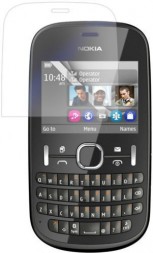 Защитная пленка на экран для Nokia Asha 200 (прозрачная)