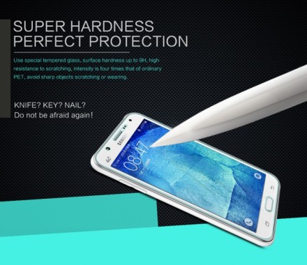 Защитное стекло Nillkin Anti-Explosion (H) для Samsung J700H Galaxy J7