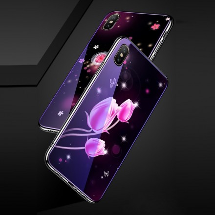 ТПУ накладка Violet Glass для Xiaomi Redmi Note 5 Pro