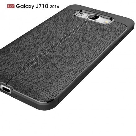 ТПУ накладка Skin Texture для Samsung J710 Galaxy J7 (2016)