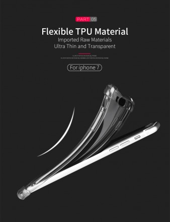 ТПУ накладка X-Level Crashproof Series для Huawei P8 Lite 2017