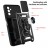 TPU+PC чехол Gate Ring Plaza (с защитой камеры) для Samsung Galaxy M35
