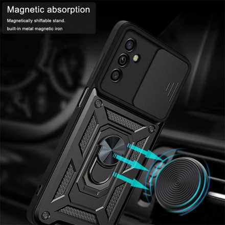 TPU+PC чехол Gate Ring Plaza (с защитой камеры) для Samsung Galaxy M35