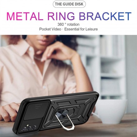 TPU+PC чехол Gate Ring Plaza (с защитой камеры) для Samsung Galaxy M35
