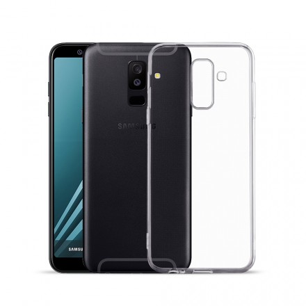 Прозрачная накладка Crystal Strong 0.5 mm для Samsung Galaxy J8 Plus 2018