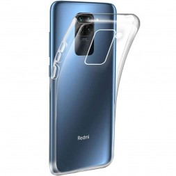 TPU чехол Prime Crystal 1.5 mm для Xiaomi Redmi Note 9