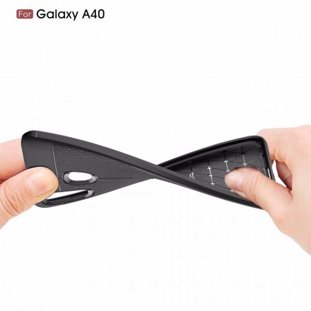 ТПУ накладка Skin Texture для Samsung A405F Galaxy A40