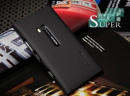 Пластиковая накладка Nillkin Super Frosted для Nokia Lumia 900 (+ пленка на экран)