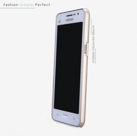 Пластиковая накладка Nillkin Super Frosted для Samsung G530H Galaxy Grand Prime (+ пленка на экран)
