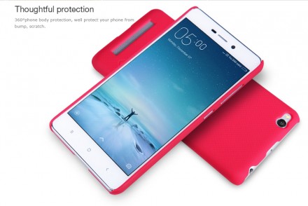 Пластиковая накладка Nillkin Super Frosted для Xiaomi Redmi 3 (+ пленка на экран)