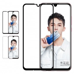 Защитное стекло с рамкой для Huawei Y7 2019 Frame 2.5D Glass
