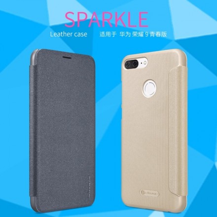 Чехол (книжка) Nillkin Sparkle для Huawei Honor 9 Lite