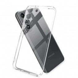 TPU чехол Prime Crystal Full Camera 1.5 mm для Samsung Galaxy S21