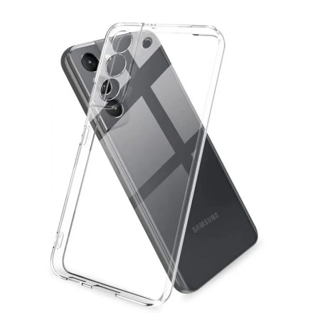 TPU чехол Prime Crystal Full Camera 1.5 mm для Samsung Galaxy S21
