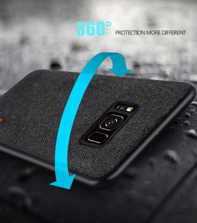 Накладка MOFI Back Textile для Samsung G955F Galaxy S8 Plus