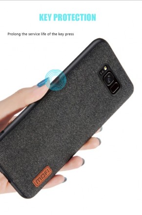 Накладка MOFI Back Textile для Samsung G955F Galaxy S8 Plus