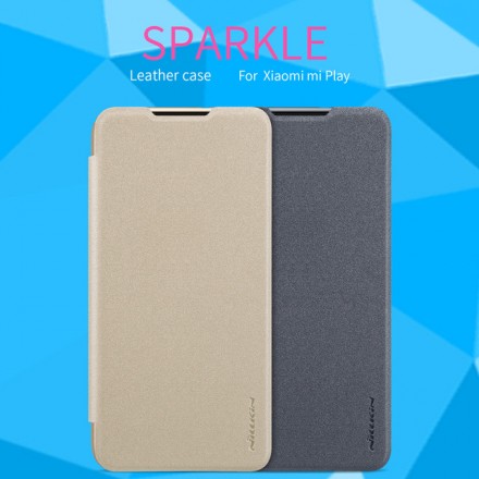 Чехол (книжка) Nillkin Sparkle для Xiaomi Mi Play