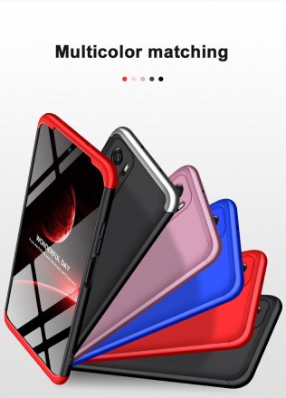 Пластиковый чехол Full Body 360 Degree для Xiaomi Redmi Note 10
