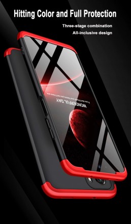 Пластиковый чехол Full Body 360 Degree для Xiaomi Redmi Note 10