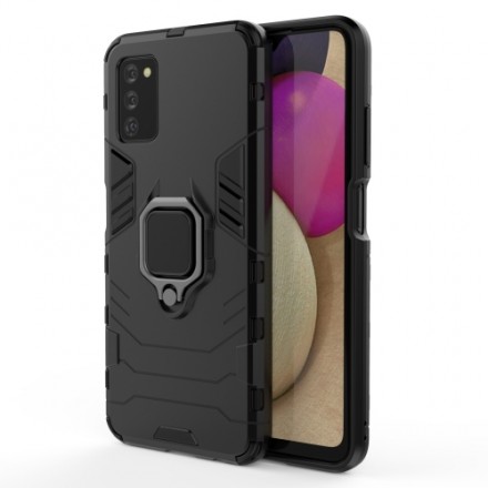 Чехол Strong Guard Ring для Samsung Galaxy A03s (c подставкой)