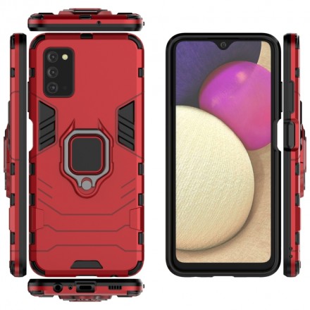 Чехол Strong Guard Ring для Samsung Galaxy A03s (c подставкой)