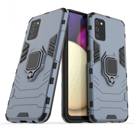 Чехол Strong Guard Ring для Samsung Galaxy A03s (c подставкой)