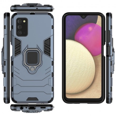 Чехол Strong Guard Ring для Samsung Galaxy A03s (c подставкой)