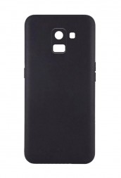 Матовый ТПУ чехол Full Cam для Samsung Galaxy A8 2018 A530F