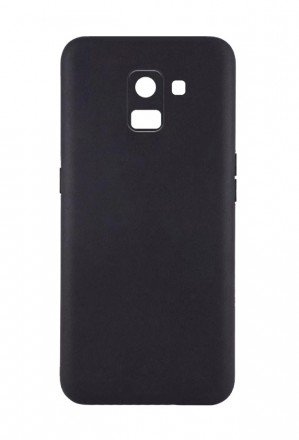 Матовый ТПУ чехол Full Cam для Samsung Galaxy A8 2018 A530F