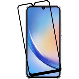 Защитное стекло 5D+ Full-Screen с рамкой для Samsung Galaxy A16
