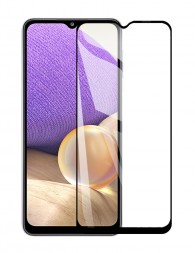 Защитное стекло Ceramic Full-Screen с рамкой для Samsung Galaxy A32