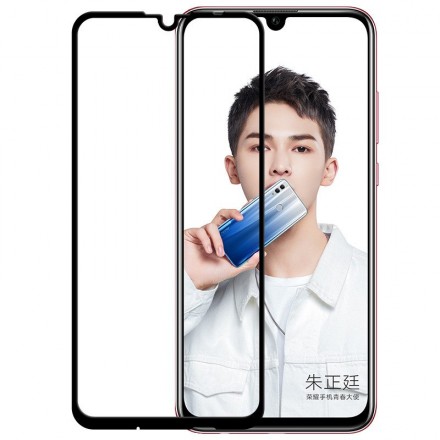 Защитное стекло с рамкой для Huawei Y7 Pro 2019 Frame 2.5D Glass